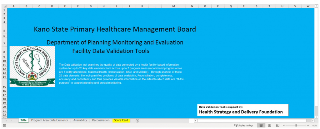 HSDF Supports Kano State Primary Health Care Management Board with Data Processing Tools