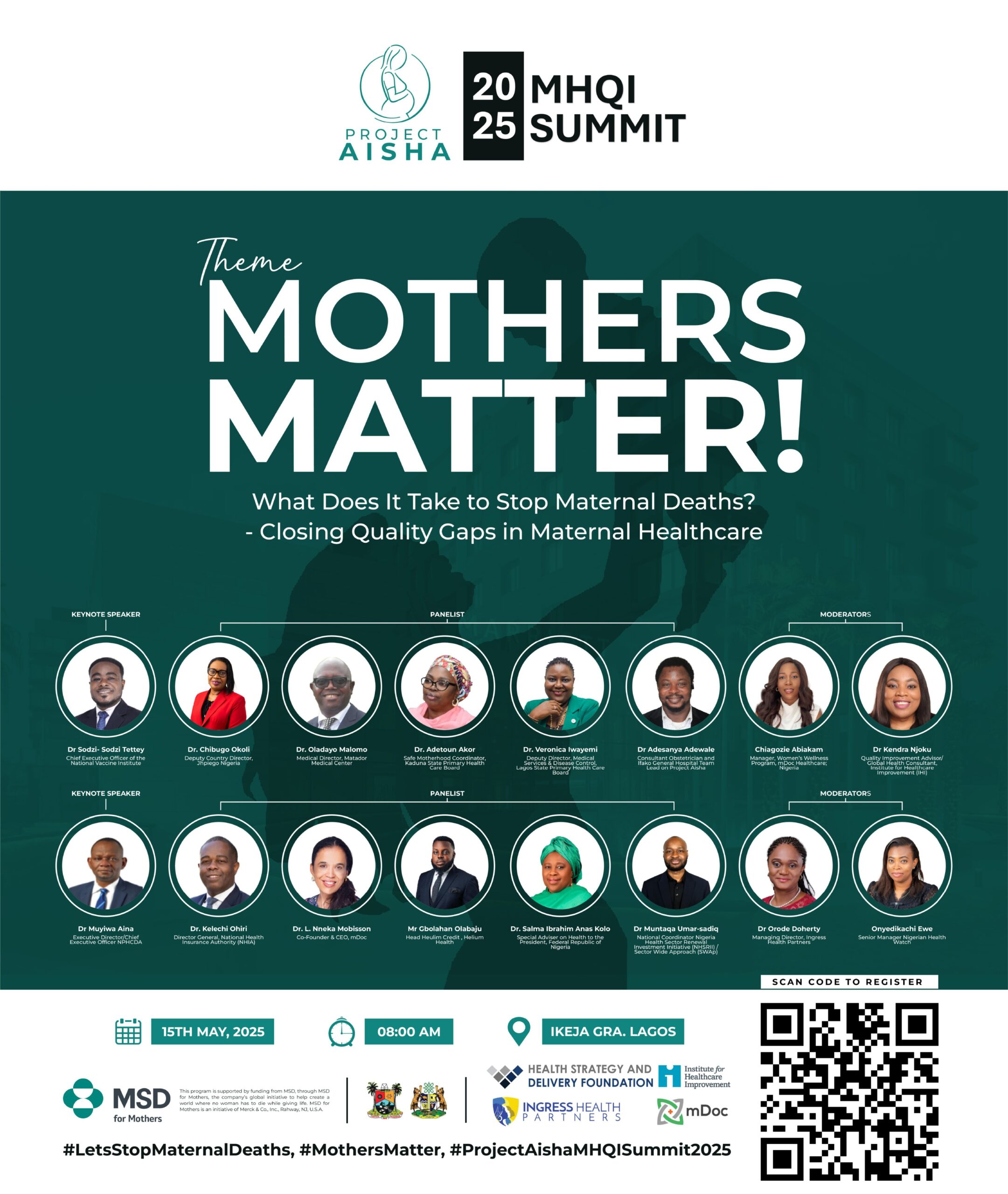 Project Aisha’s Maternal Health Quality Improvement Summit is this Thursday!
