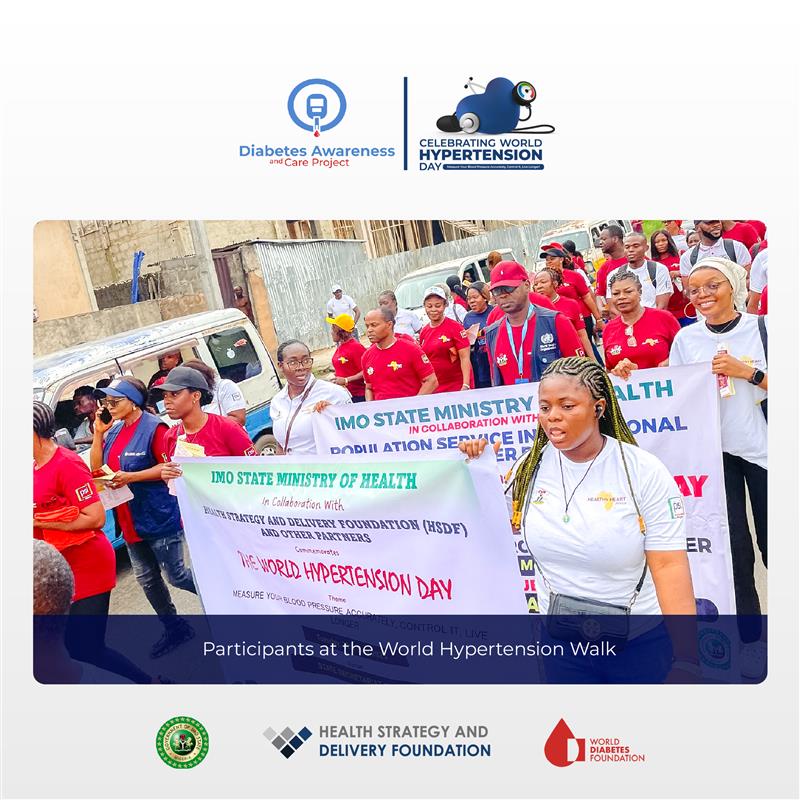 World Hypertension Day 2025 in Imo State: Empowering Communities through Accurate Blood Pressure Measurement.